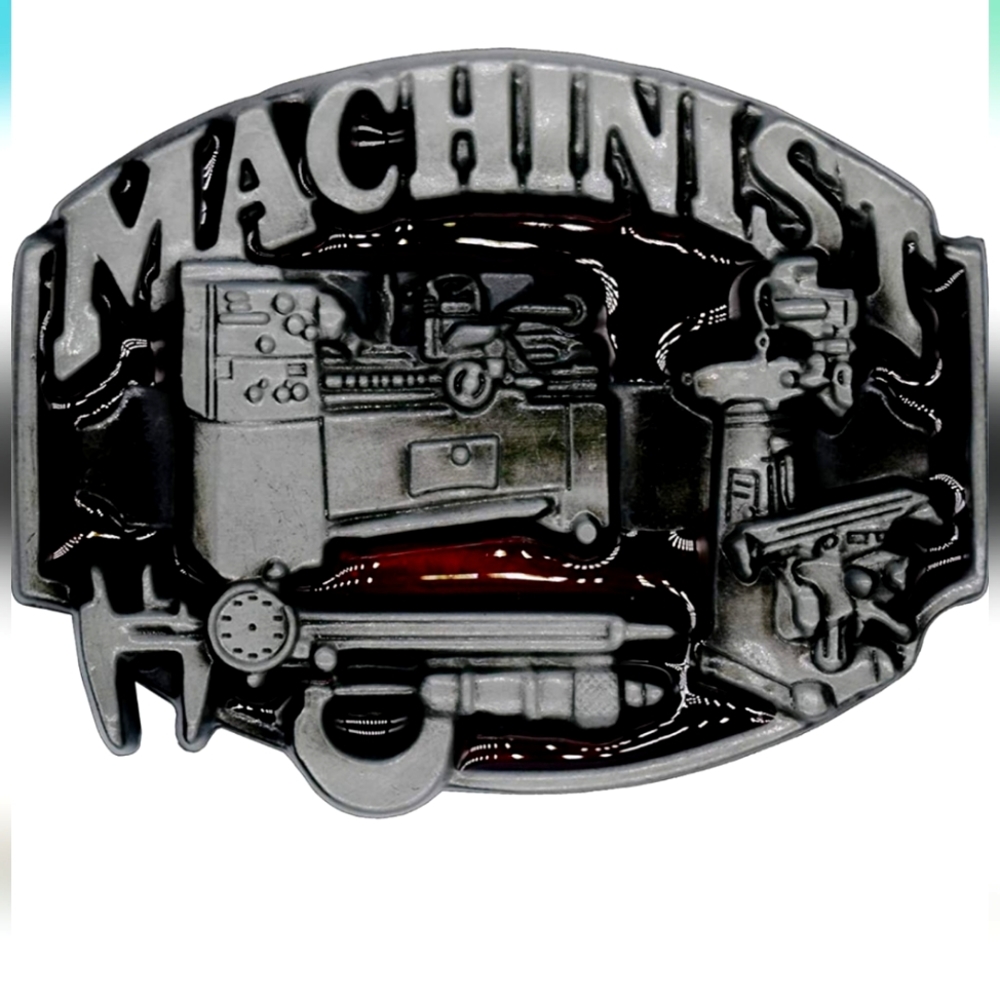 New machinist belt buckle